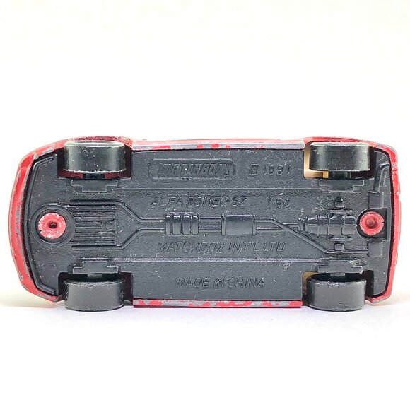 Matchbox 1989-1991 Alfa Romeo SZ red Collectible 1/64 Scale Diecast Model AS IS - Picture 11 of 14